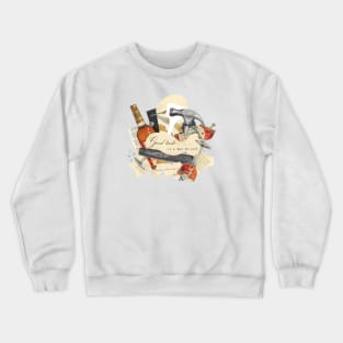 Hammered Crewneck Sweatshirt